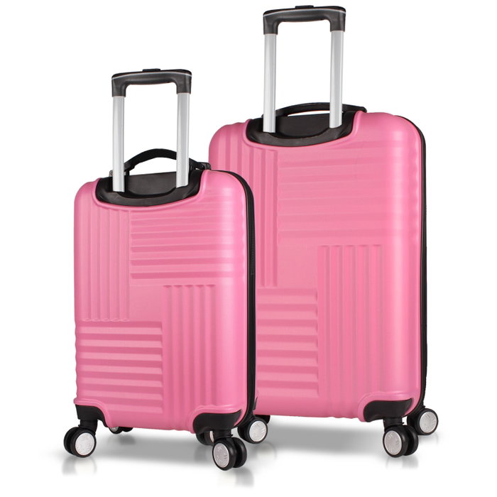 Zoozie Bags Juego de Maletas de 2 Piezas Rosa